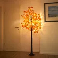 Produktbild: LED Herbsttbaum Herbstdeko In-& Outdoor 120 warmweiße LEDs 180cm hoch Timer IP44