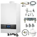 Produktbild: Buderus GB172i.2 Logaplus Gas-Brennwert Paket W22S mit Regelung BC400 - 20 kW - 7739621319