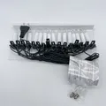 Produktbild: hellum Lichterkette Weihnachtsbaum klar, Lichterkette innen mit Stecker, 16 Chri