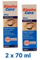 Produktbild: BlephaCura Med Lid-Suspension 2 × 70 ml Sanfte Reinigung & Pflege der Augenlider