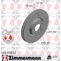 Produktbild: 2x ZIMMERMANN Sport Z Bremsscheibe 440.3128.52
