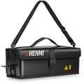 Produktbild: HENMI Ebike Akku Tasche, Feuerfeste akku Tasche bis 1000 °C, Akkutasche ebike Fahrrad Feuerfest Wasserdicht für Lagerung, Transport, Laden （ 49 x 15 x 15 cm）