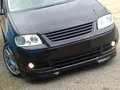 Produktbild: Frontgrill Grill Kühlergrill Schwarz ohne Emblem passend für VW Touran 1T Caddy