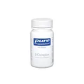 Produktbild: Pure Encapsulations B-Complex | 8 B-Vitamine im optimalen Verhältnis | B1, B2, B6, B12, Biotin, Folat (als Metafolin), Niacin (B3), Pantothensäure (B5) in aktivierter Form | 60 Kapseln (2 Monate)