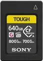 Produktbild: Sony VPG400 Tough CFexpress Hochgeschwindigkeits-Speicherkarte, Klasse G, 640 GB, Typ A (800 MB/s Lesen und 700 MB/s Schreiben) CEA-G640T