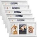Produktbild: Bomoe Galeria Bilderrahmen 3 Bilder 10x15cm Weiß 6tlg