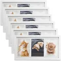 Produktbild: BoMoe Bilderrahmen, Weiß, Holzwerkstoff, 20x2 cm, Bilder und Zubehör, Bilderrahmen, Bilderrahmen Holz