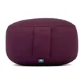 Produktbild: Bodhi Meditationskissen Rondo ECO | Yogakissen mit Bio Dinkelfüllung | Bezug aus 100% Baumwolle | Waschbarer Bezug mit praktischer Trageschlaufe | Höhe 20 cm (aubergine)