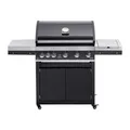 Produktbild: Grandahall Maxim G5 Wagen Gas Grill BBQ Edelstahl 5 Brenner 17 KW