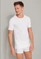 Produktbild: Schiesser T-Shirt 95/5 Rundhals Kurzarm (95% Baumwolle) Unterwäsche weiss Herren - 2er Pack, Größe: 8