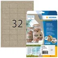 Produktbild: HERMA 640 Etiketten braun 48,3 x 33,0 mm (4008705107525)