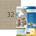 Produktbild: HERMA Etiketten aus Silphie-Papier 48,3 x 33 mm naturbraun 640 Etiketten
