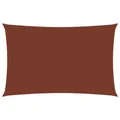 Produktbild: vidaXL Sonnensegel Wasserfest Sonnenschutz Windschutz Sonnendach UV Schutz Garten Terrasse Balkon Oxford-Gewebe Rechteckig 3x6m Terrakottarot