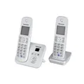 Produktbild: Panasonic KX-TG6822GS Perl-Silber