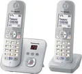 Produktbild: Panasonic Telefone Perlsilber KX-TG6822GS