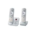 Produktbild: Panasonic KX-TG 6822 GS Telefon Schnurlos mit Anrufbeantworter Silber Nachtmodus