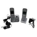 Produktbild: Panasonic KX-TG6822GS DECT Schnurlostelefon mit Anrufbeantworter (strahlungsarm,