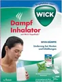 Produktbild: WICK BRAUN Dampf-Inhalator W1300-DE | tragbar | beruhigender Dampf | VapoPads-kompatibel | weiß-blau | 10,1x10,3x13,6 cm