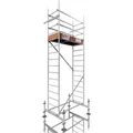 Produktbild: ALTEC Aluminium Fahrgerüst Rollfix 1.0 mit Fußplatten, Standardtraverse & Wandanker, maximale Arbeitshöhe 10 Meter 70 cm x 150 cm x 500 cm