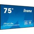 Produktbild: ProLite LH7565UHSB-B1, Public Display schwarz, UltraHD/4K, IPS, WiFi, Fernbedienung