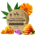 Produktbild: H4H Naturals® Bio Ringelblumensalbe mit Manuka & Hanf CBD