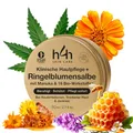 Produktbild: Bio Ringelblumensalbe Wundsalbe mit Manuka Honig & Propolis – Hochdosierte Calendula Creme für Neurodermitis, Ekzeme & Trockene Haut – | Regeneriert & Pflegt Ohne Kortison