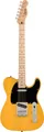 Produktbild: Squier by Fender Sonic Telecaster, E-Gitarre, Ahorngriffbrett, Schwarze Schlagplatte, Butterscotch Blonde, Inklusive kostenloser virtueller Kurse auf Fender Play