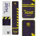 Produktbild: TARGET Darts Luke Littler Dartmatte, The Nuke Darts Matte | Dart Oche Matte mit Soft- und Steeldarts Wurflinienabstände | rutschfeste Teppichmatten für Boden und Dartspitzen Schutz