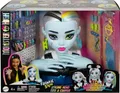 Produktbild: Monster High Frankie Stein Styling-Kopf mit über 65 Zubehörteilen für Nägel, Haare und Gesicht, Make-up-/Styling-Puppenkopf, Weiblich, 4 Jahr(e), Junge/Mädchen, 264 mm, Mehrfarbig