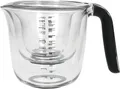 Produktbild: Küchenmessbecher KitchenAid schwarz/transparent 2 Becher