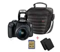 Produktbild: Canon EOS 2000D + 18-55 mm IS II +  16GB Spiegelrefelxkamera WOW VALUE PAKET 16