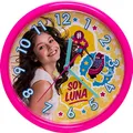 Produktbild: Soy Luna Mädchen Wanduhr Kunststoff Rosa 93711