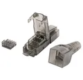 Produktbild: Digitus Digitus RJ45 Netzwerk Adapter CAT 6a [1x Schneidklemmsteckverbinder - Adapter