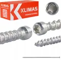 Produktbild: Klimas Holzbauschraube WKPC Doppelgewinde für Aufsparrendämmung Konterlatten 50 Stk.
