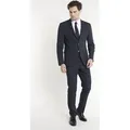 Produktbild: SteffenKlein Herren Anzug Slim fit 5621-102, 5621-106, 5621-48, 5621-50, 5621-52, 5621-54, 5621-56 904551 Marine 48 - Marine - 48