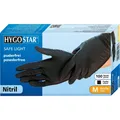 Produktbild: Hygostar 27068 Nitrilhandschuhe Safe Light schwarz Gr. 7/S puderfrei