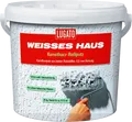 Produktbild: Kunstharz-Rollputz Latexputz wetterfest schneeweiß Weisses Haus Lugato 20kg