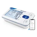 Produktbild: Veroval duo control large – Blutdruckmessgerät Oberarm bei Herzrhythmusstörungen | digital, mit App (bluetooth), Manschettensitzkontrolle, Ruheindikator & Software