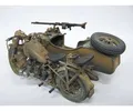 Produktbild: Italeri 1:9 Deut.Militärmotorrad mit Seitenwagen Militär Plastik Modellbausatz
