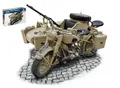 Produktbild: BMW R75 German Military Motorbike W / Sidecar Kunststoff Kit 1:9 Modell 7403