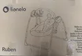 Produktbild: Lionelo Ruben  Baby Elektrische Babywippe - Grau/Weiß Babyschaukel