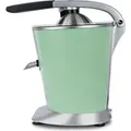 Produktbild: H.Koenig AGR88 - Elektrische Zitruspresse 160W, Hebel und Filter aus Edelstahl, Anti-Tropf-System, BPA-frei, spülmaschinenfeste Teile, Pastellgrün - Grün/Silber