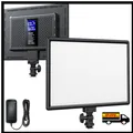 Produktbild: Dimmbare LED-Videoleuchte | 3200-5600K CRI95+ | LCD-Anzeige