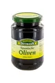 Produktbild: Feinkost Dittmann Schwarze Spanische Oliven ohne Stein 340g - Ideal für Pizza &