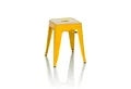 Produktbild: hjh OFFICE Sitzhocker Bistrohocker VANTAGGIO Metall ohne Armlehnen, Hocker im industrial Design