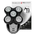 Produktbild: Remington Glatzen- Rasierer Herren elektrisch, Kopf- Rasierapparat Lithium (Schwarz, 5 Scherköpfe, glattes Rasurergebnis mit max. 0,2mm, Haar-Auffang-Kammer, Detail-Trimmer) Kopfrasierer XR1501