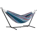 Produktbild: Vivere, Denim Double Cotton Hammock with Space-Saving Steel Stand including carrying bag