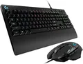 Produktbild: Logitech G502 Hero High-Performance Gaming-Maus, Hero 25600 DPI Optischer Sensor + Logitech G213 Prodigy Gaming-Tastatur Deutsches QWERTZ Layout