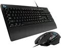 Produktbild: Logitech G502 Hero High-Performance Gaming-Maus, 25600 DPI Optischer Sensor + G213 Prodigy -Tastatur Deutsches QWERTZ Layout - Schwarz