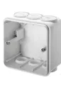 Produktbild: Gewiss GW95527 für FI Steckdose und FI-Einheit AP-Gehäuse